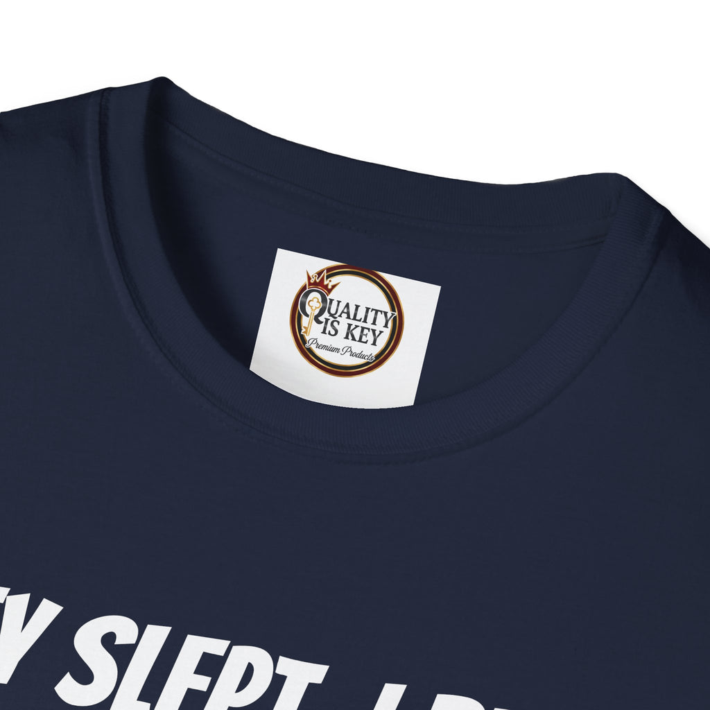 They Slept. I Built. T-Shirt — Rest & Grind Balance Graphic Tee